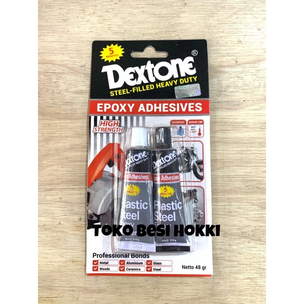 

Lem Dextone 5 Menit / Lem Besi / Lem Plastik