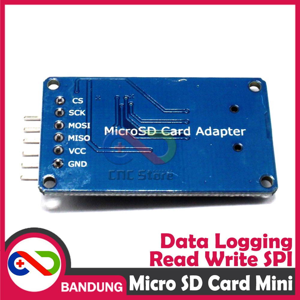 MICRO SD CARD MINI TF READER SLOT READ WRITE  SPI MODULE