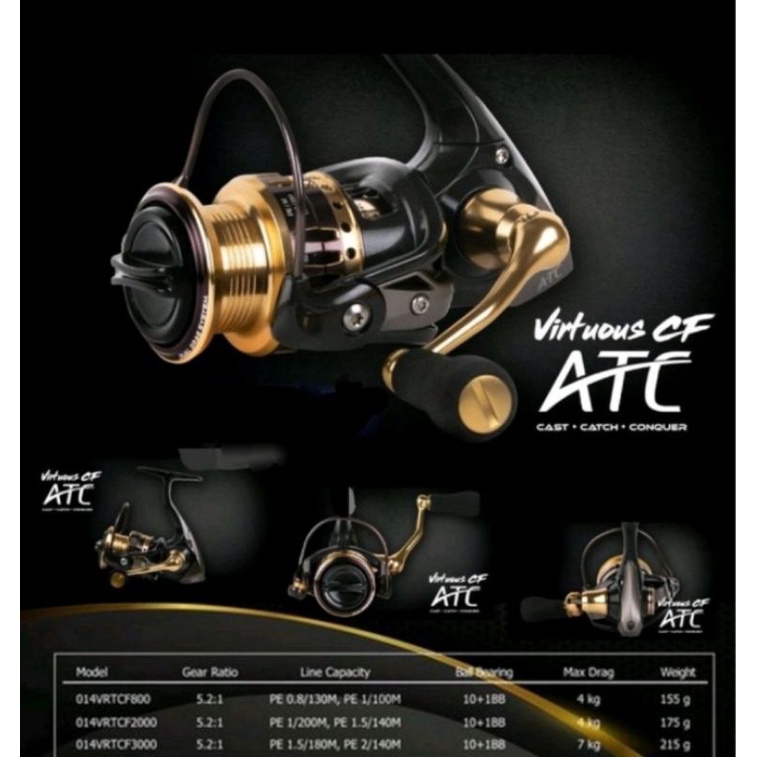 reel ATC VIRTUOUS CF 800 2000 3000