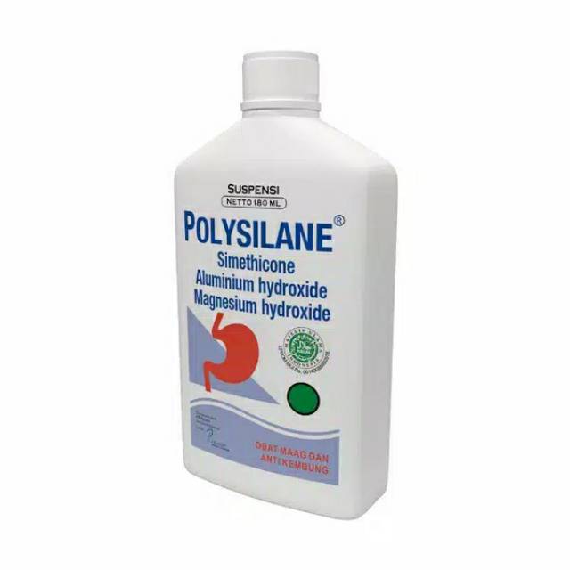 Polysilane syrup | Obat Maag &amp; kembung  100ml / 180ml