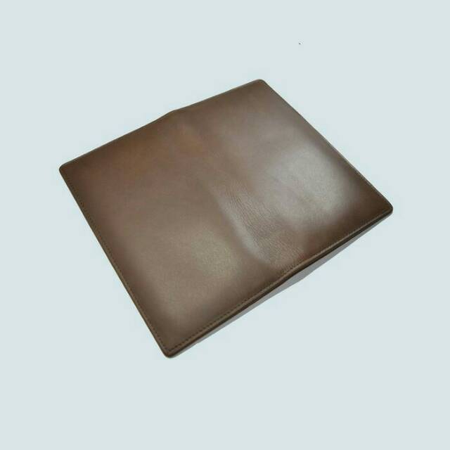 dompet cewe -dompet cewe kulit -dompet cewe panjang banyak tempat kartu -long wallet coklat