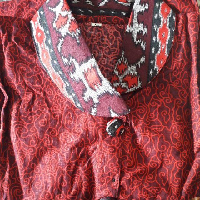 Maura Couple - Sania Ruffle Batik Couple Ori Ndoro Jowi Dnt