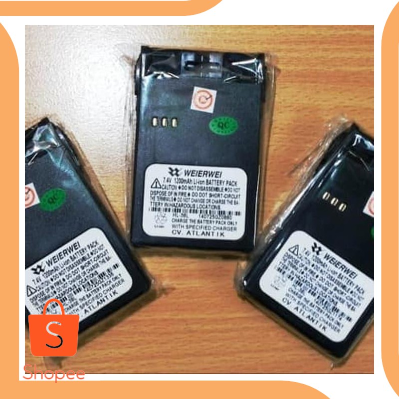 Unik perkakas BATERAI HT WEIRWEI VEV 3288,3188S 19DEZ Berkualitas