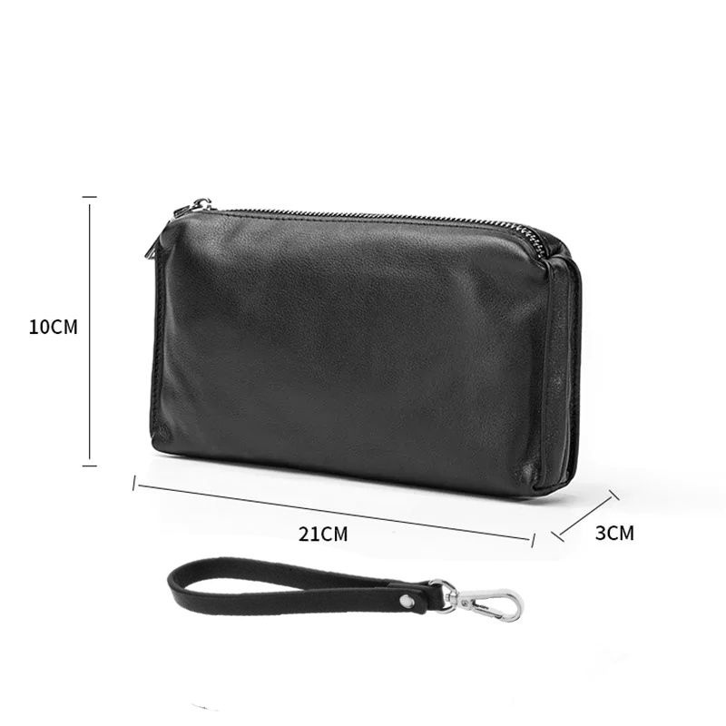 Handbag Tas Tangan Pria Wanita Kulit SSCO Clutch