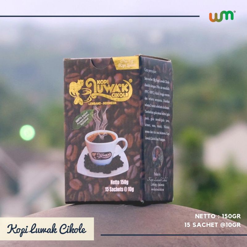 

KOPI LUWAK CIKOLE 100% KOPI LUWAK ASLI 50gram/100gram/150gram