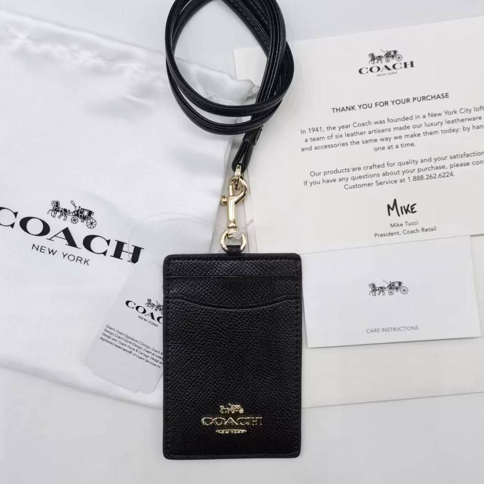 

Paling Sesuai.. Baru!!! Coach Metal LOGO Lanyard ID Card Holder Name Tag Delapan Warna