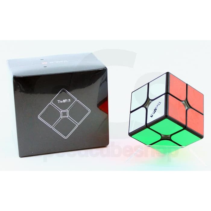 Super Murah Rubik 2x2 Qiyi Valk 2 M 2x2 Black Base Original Murah