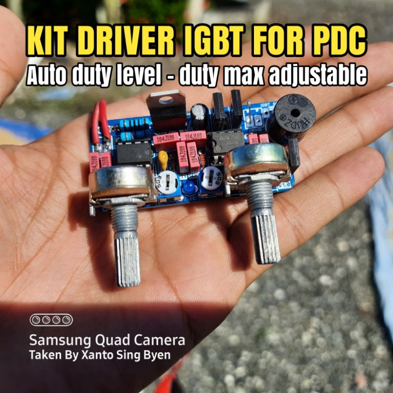 KIT DRIVER IGBT PDC IGBT AUTO DUTY UC3843