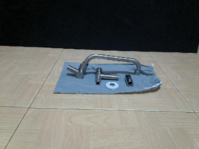 Kran Air Stainless Sus 304 Angsa Minimalis  Fv11- Keran Dapur Bebek Angsa Rendah Minimalis Murah/g53