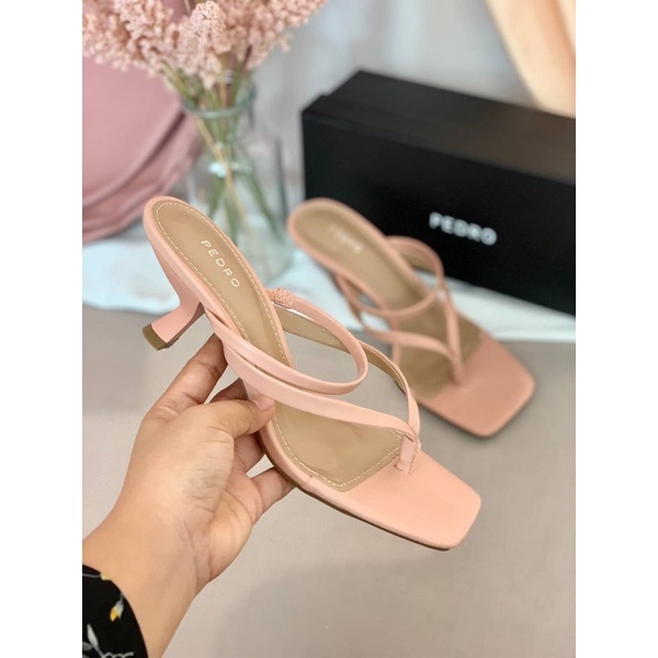 [7.7 Boombastis Sale⚡] - SANDAL WANITA PS081 STRAPPY HEEL SANDALS PREMIUM IMPORT