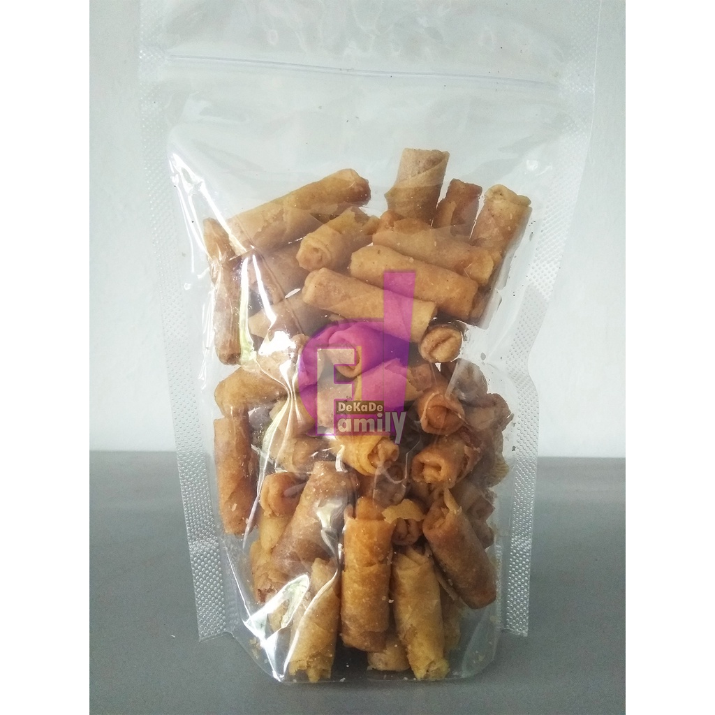 

CEMILAN SUMPIA UDANG 80 - 200 GRAM JAJANAN SNACK MAKANAN RINGAN CAMILAN
