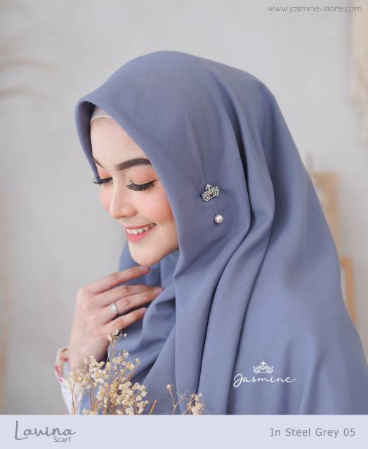 Hijab/Segiempat/Scarf Lavina By Jasmine