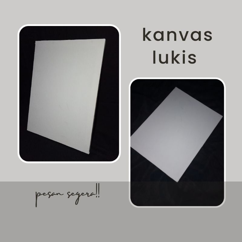 

KANVAS LUKIS ukuran 30x40 cm