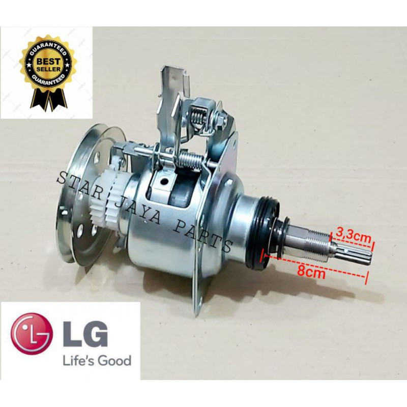 Gearbox mesin cuci LG  1 Tabung |Top Loading 14kg 2 gear