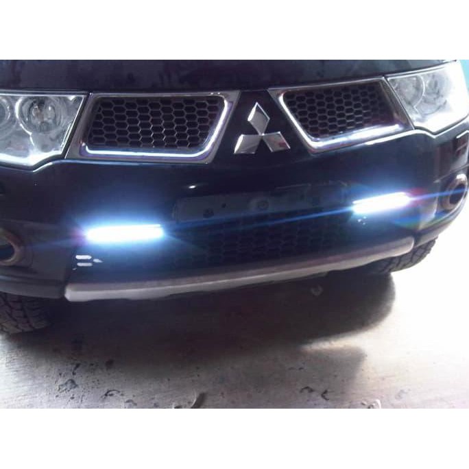 Lampu Drl Led Plasma 17 Cm Cob Strip Kualitas Bagus Ada 3 Warna - Ice Blue