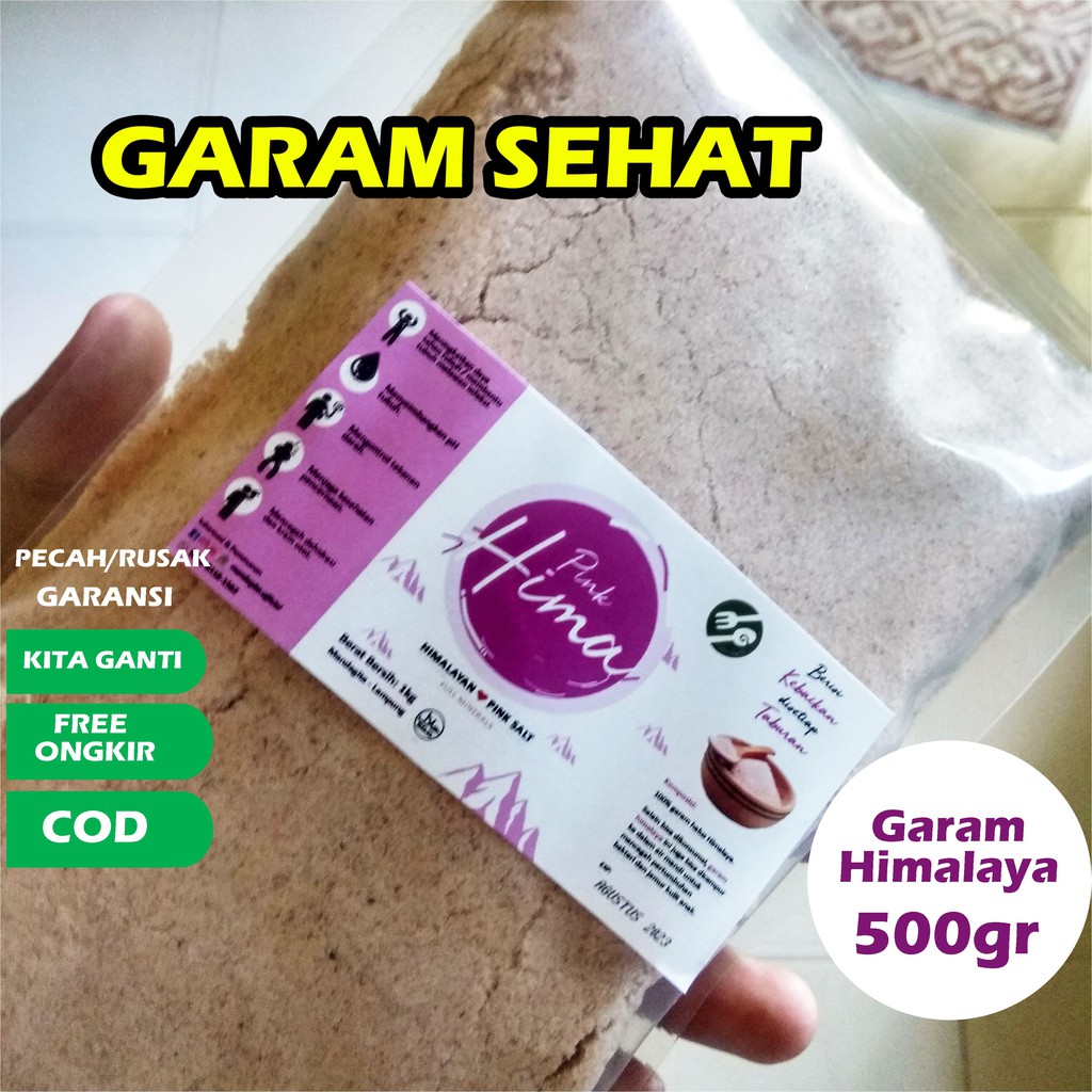

GARAM HIMALAYA 500 GR / HIMALAYAM SALT MANDAGITA