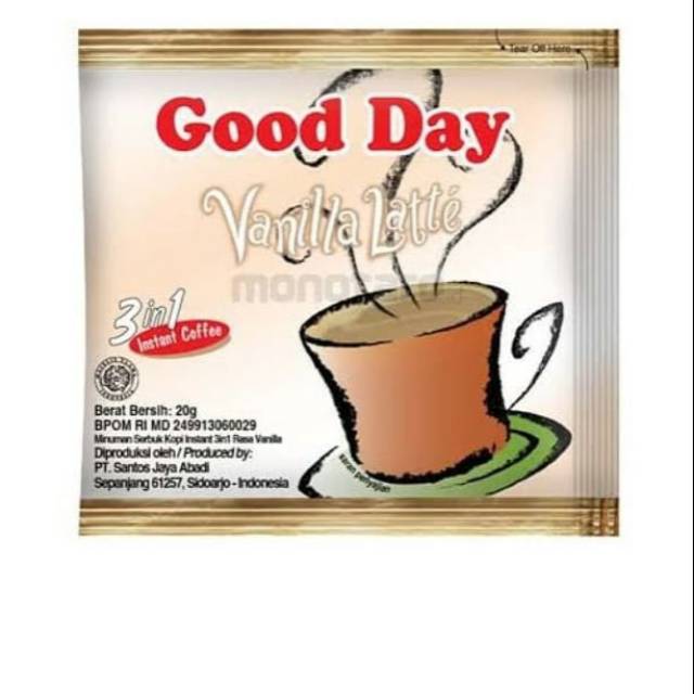 

GOOD DAY VANILLA LATTE