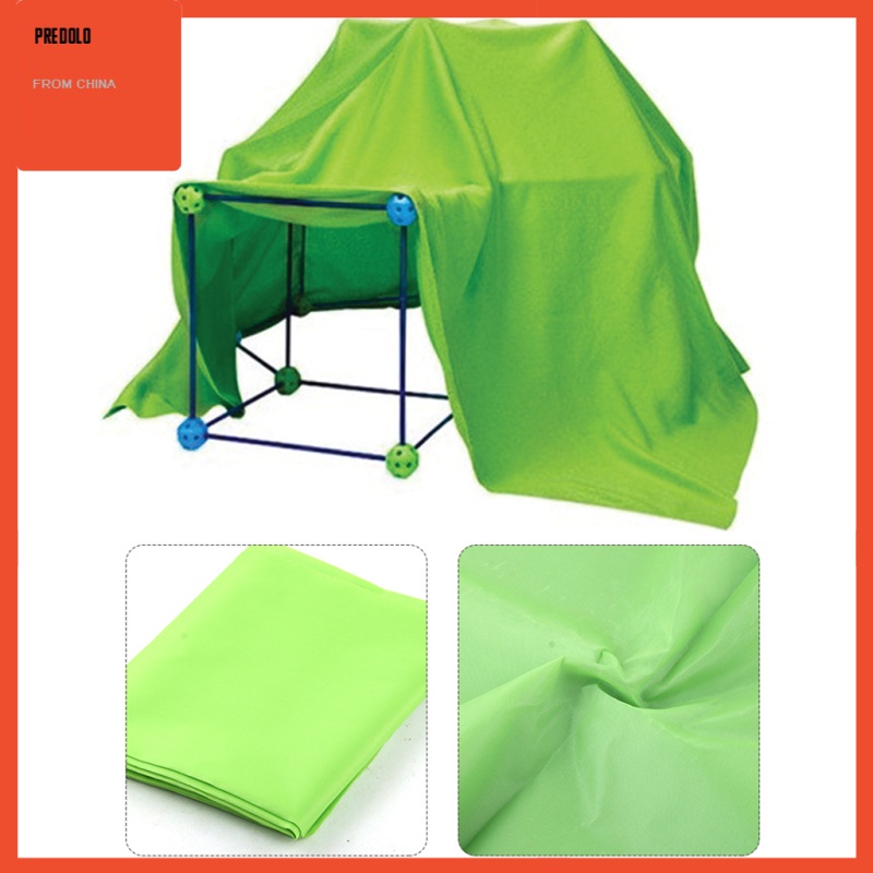 [In Stock] Fort Building Kit 120PCS Construction Play Tent Toys Multi Side Shape