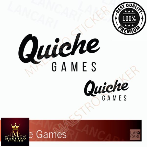 

M.STICKER Sticker Cutting Quiche Games Vinyl Cut Stiker