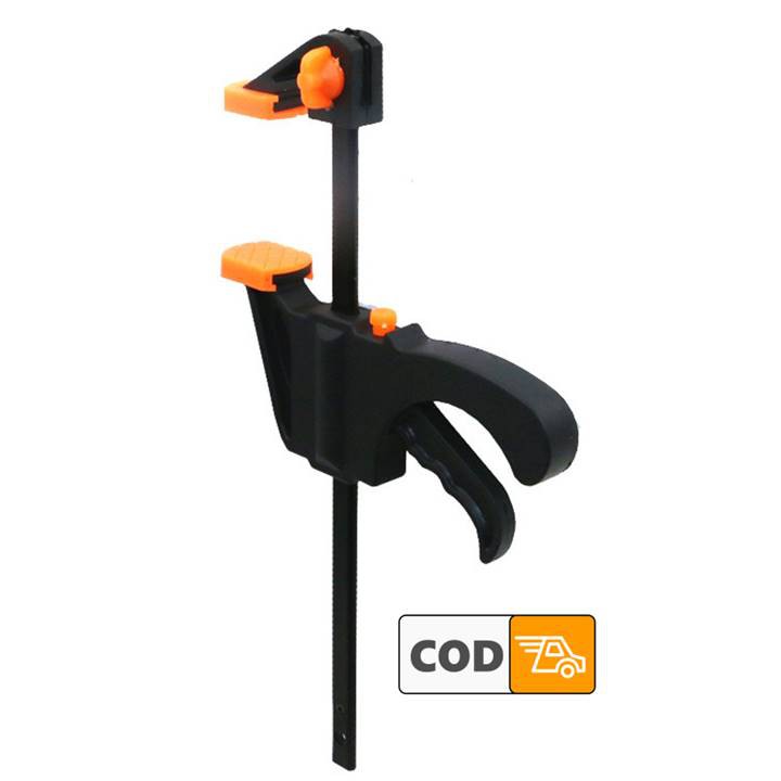 Klem Jepit Kayu F Clamp / Catok Penjepit Press Alat Pertukangan Kayu Modern 4 Inch 6 Inch