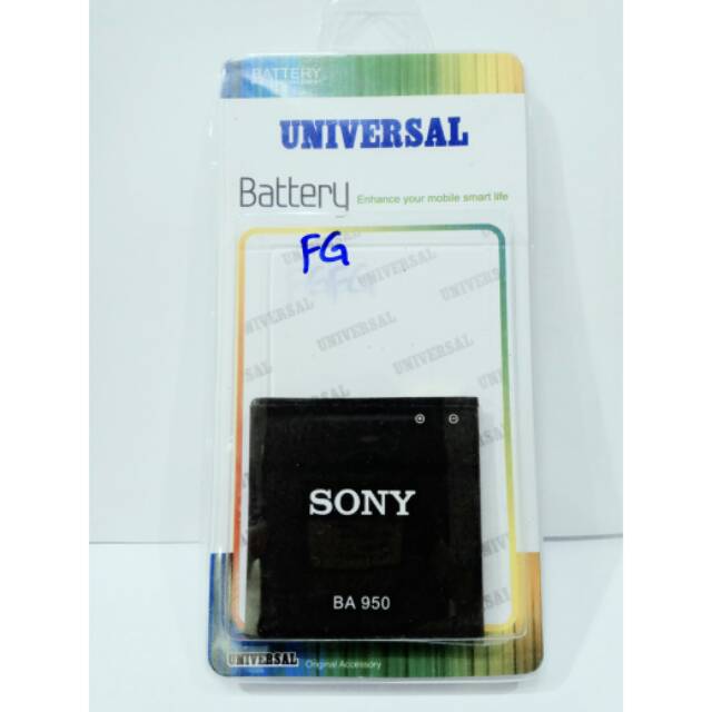 Baterai batt batre battery sony xperia experia zr ba950 ba-950