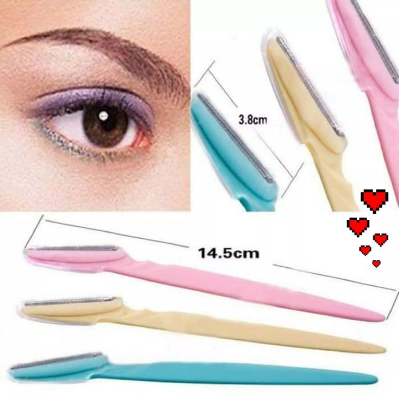 Pisau cukur alis razor alis Pisau Alis Eyebrow Trimmer Kerikan Alis