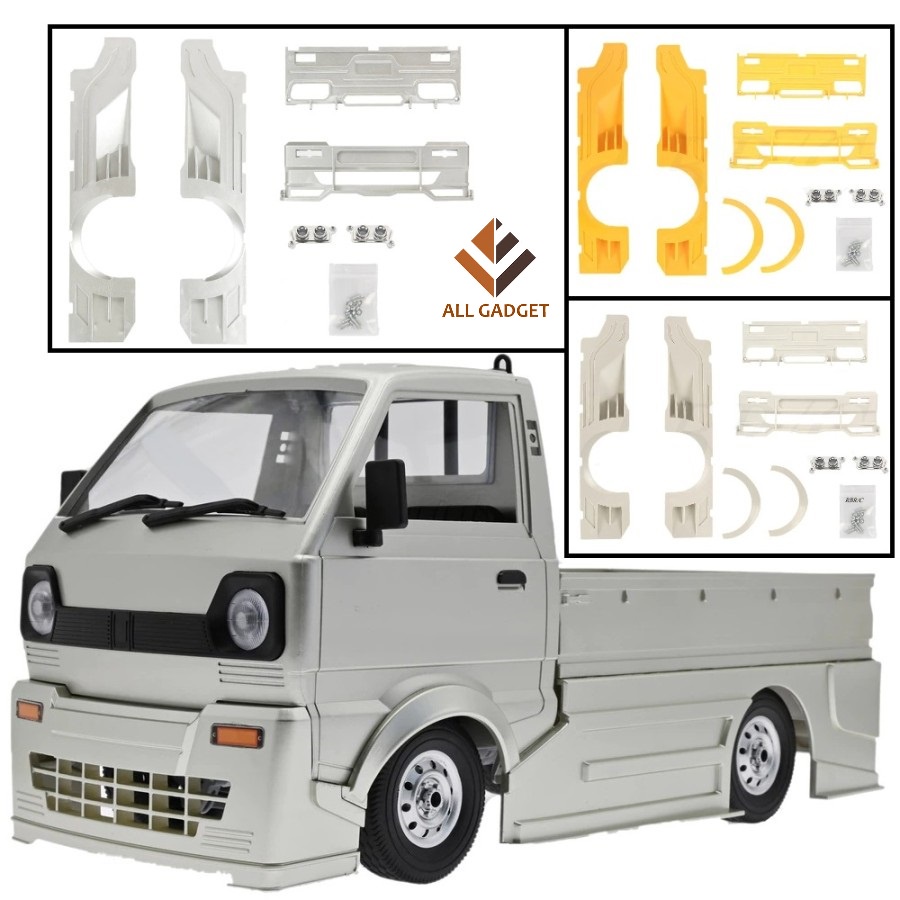 WPL D12 D24 Wide Body Armor Cover Surrounding Kit Decoration RC Car