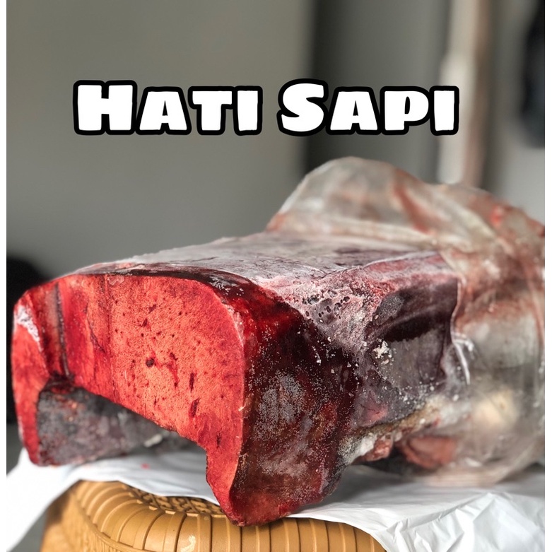 

hati sapi 1kg