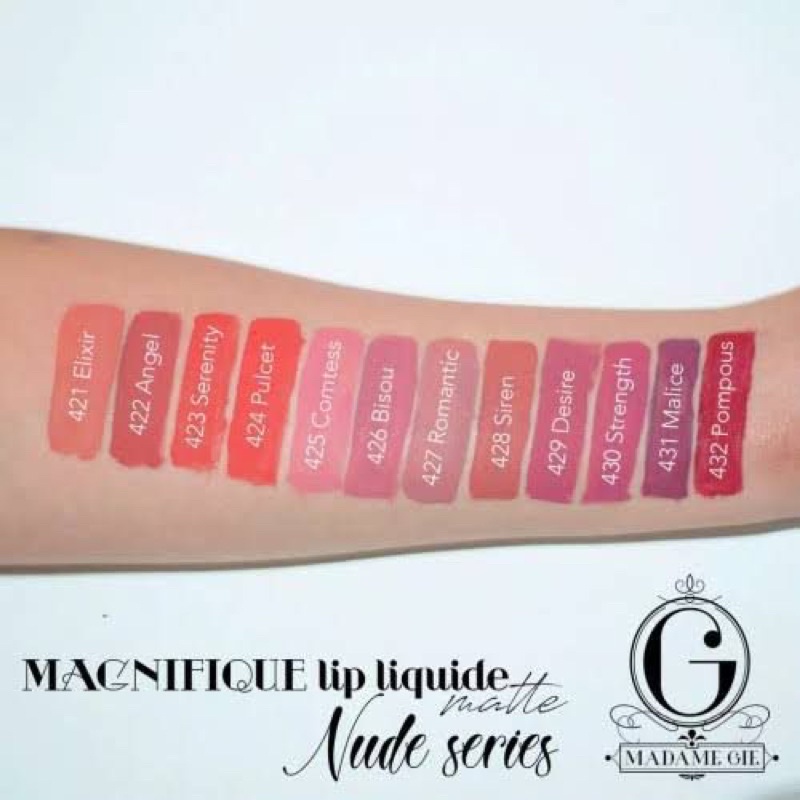 [BPOM] MADAME GIE Magnifique Lip Liquide MATTE