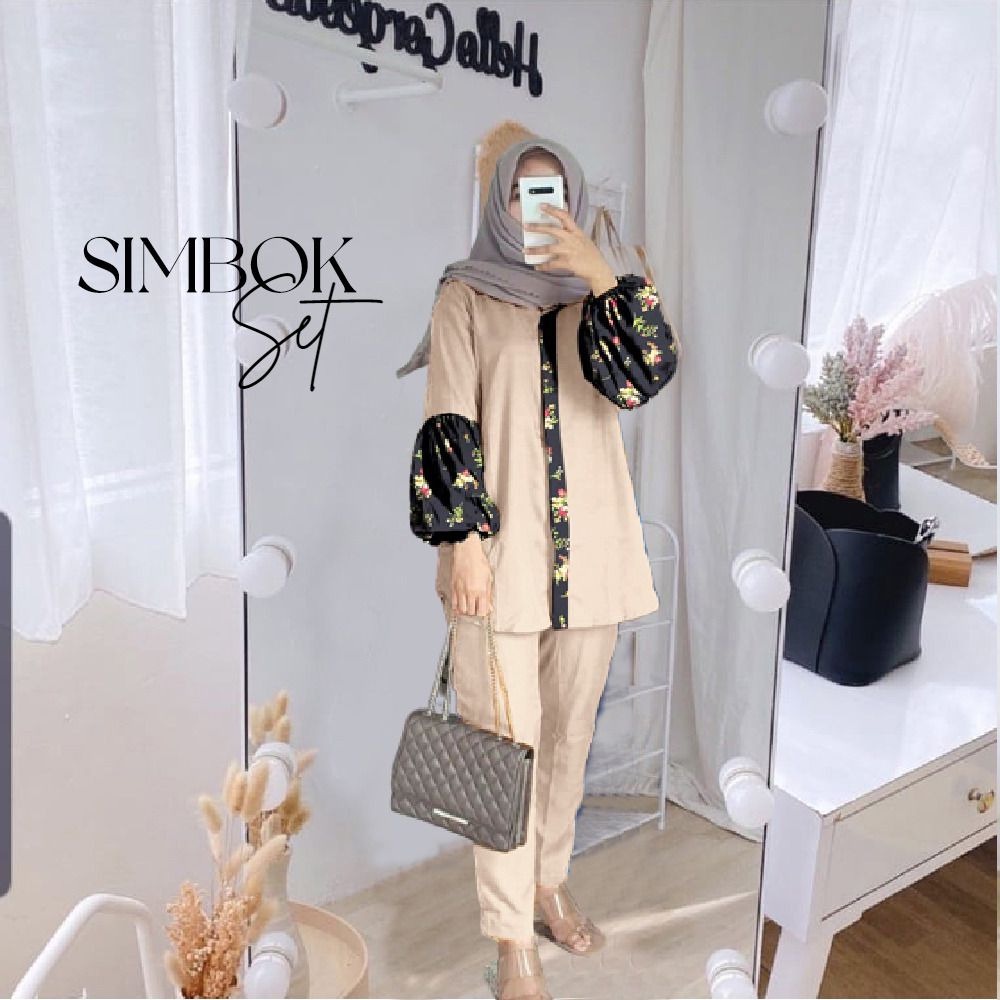 PAKAIAN SETELAN TERBARU SET SIMBOK DMR