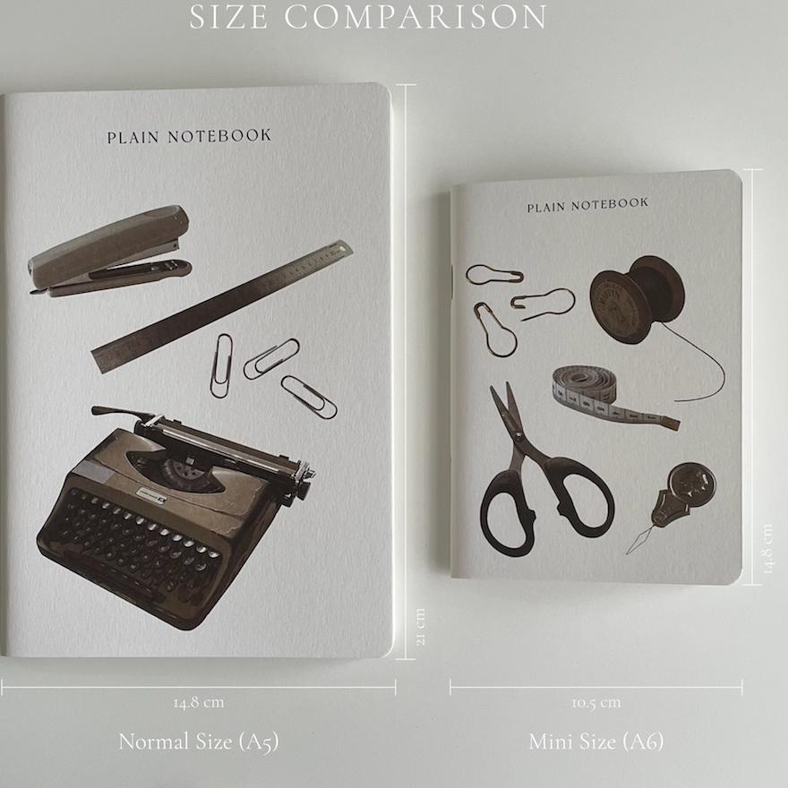 

Promo Spesial Plain Notebook A5 & A6 Finders Keepers Collection by Keartas Studio