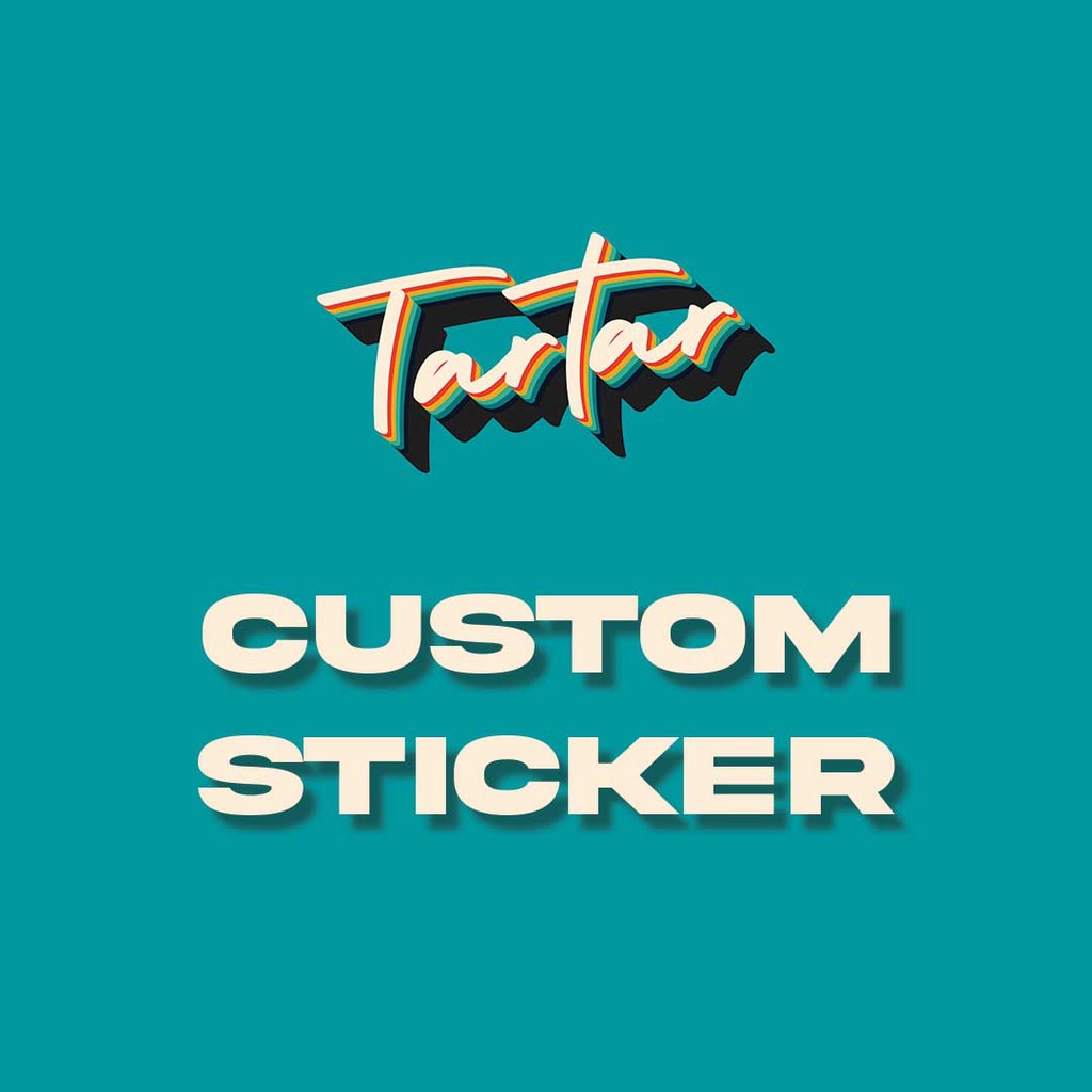 

TARTARPROJECT.ID CUSTOM STICKER BESAR