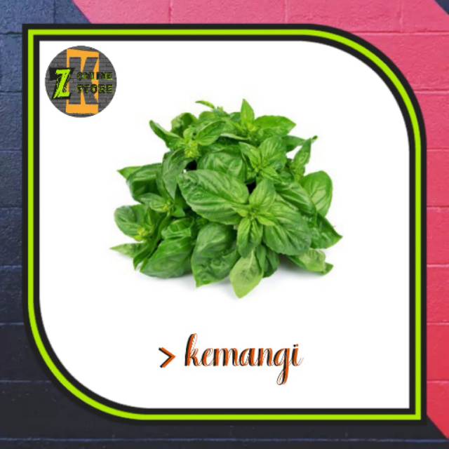 

Daun kemangi 1 ikat (±30gr)