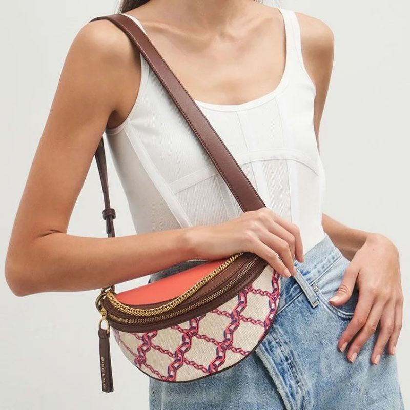 10.10 SALE | CK Half-Moon Crossbody Bag