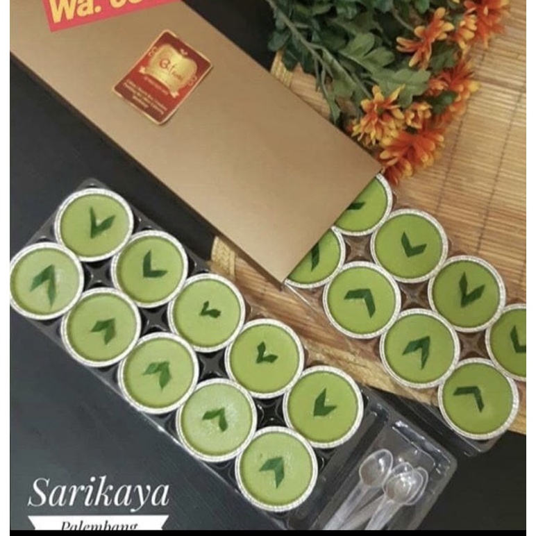 10 PCS Box Packaging Kue Lumpang / Kue Ijo (tanpa Mika)