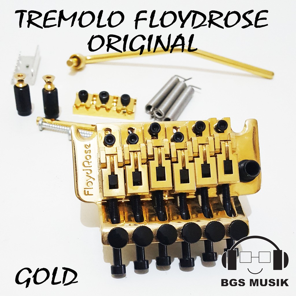 Tremolo Floyd Rose Original Gold - Tremolo Floydrose Original Gold Not Tremolo Edge Zero Edge Japan