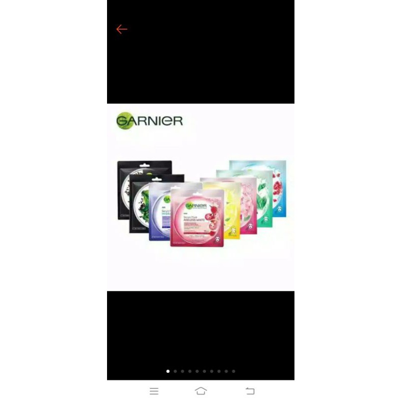 Garnier Serum Masker