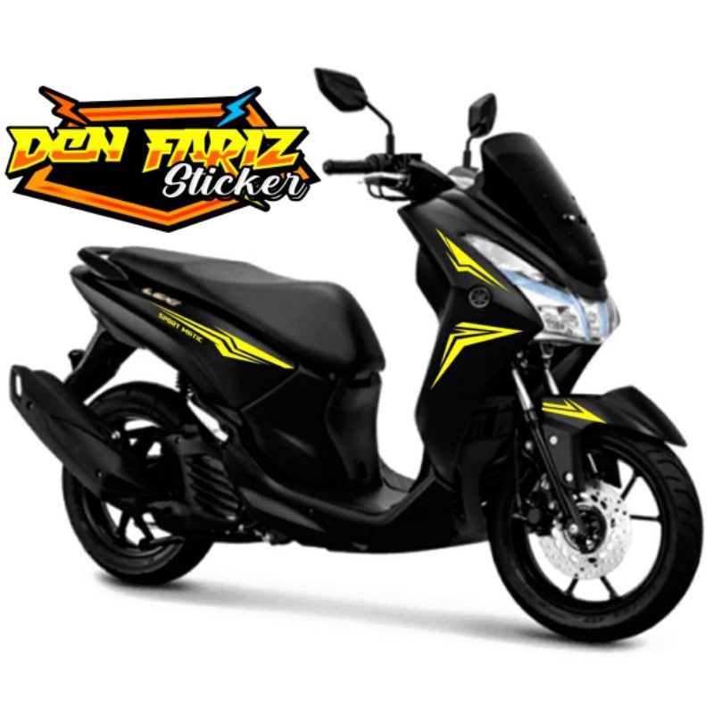 Stiker bodi yamah lexi Lis bodi motor lexi Stiker full bodi lexi