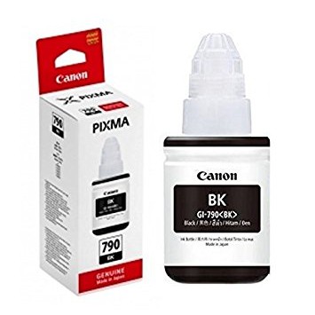 Tinta Canon 790 Black 100% ORIGINAL untuk G1000/G2000/G3000/G4000 dan G series lainnya