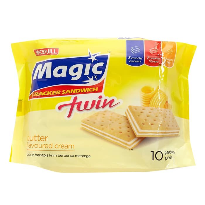 

#HANDCARRY Jack n Jill Magic Twin Cracker Sandwich Butter 10s - UFOHCR0089