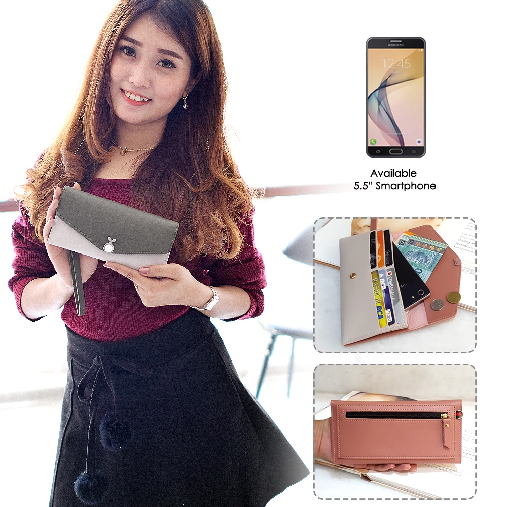 Dompet Wanita Dompet Panjang Dompet Lipat Dompet Cewek Dompet Kartu Cewek Dompet Import