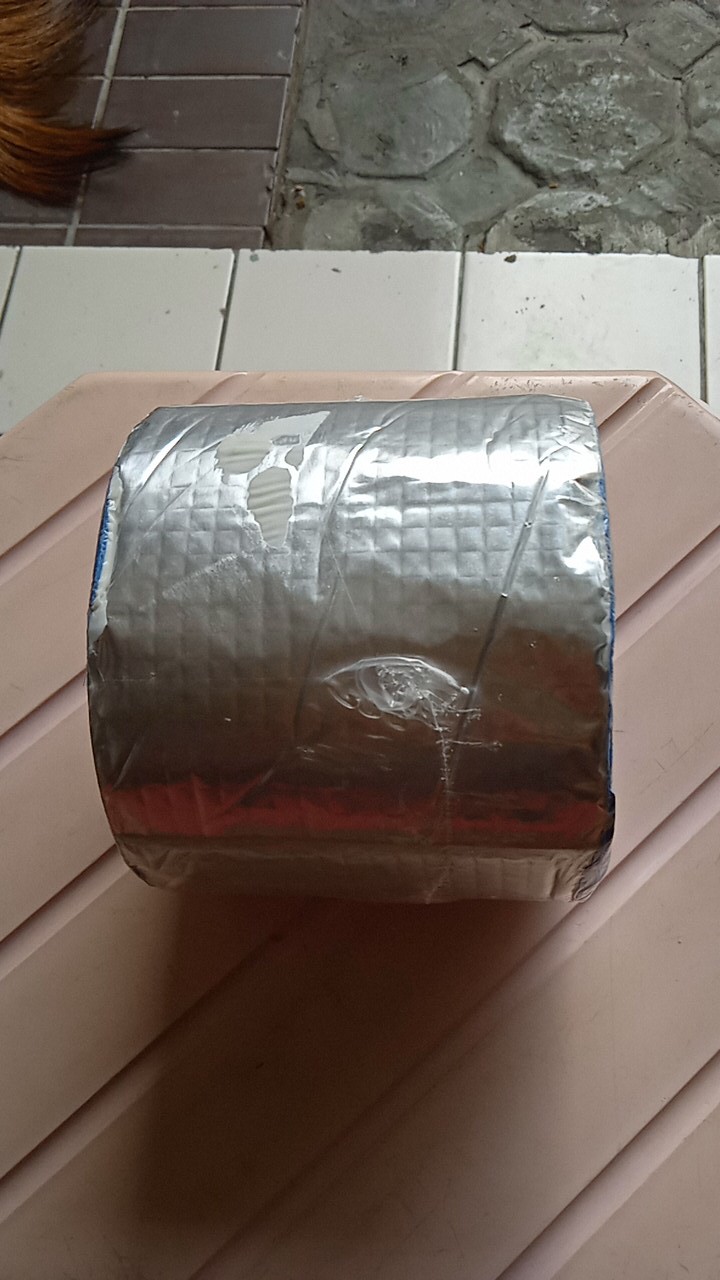 Lakban Anti Bocor Lem Talang Penambal Penutup Bocor Air 10cmx5m
