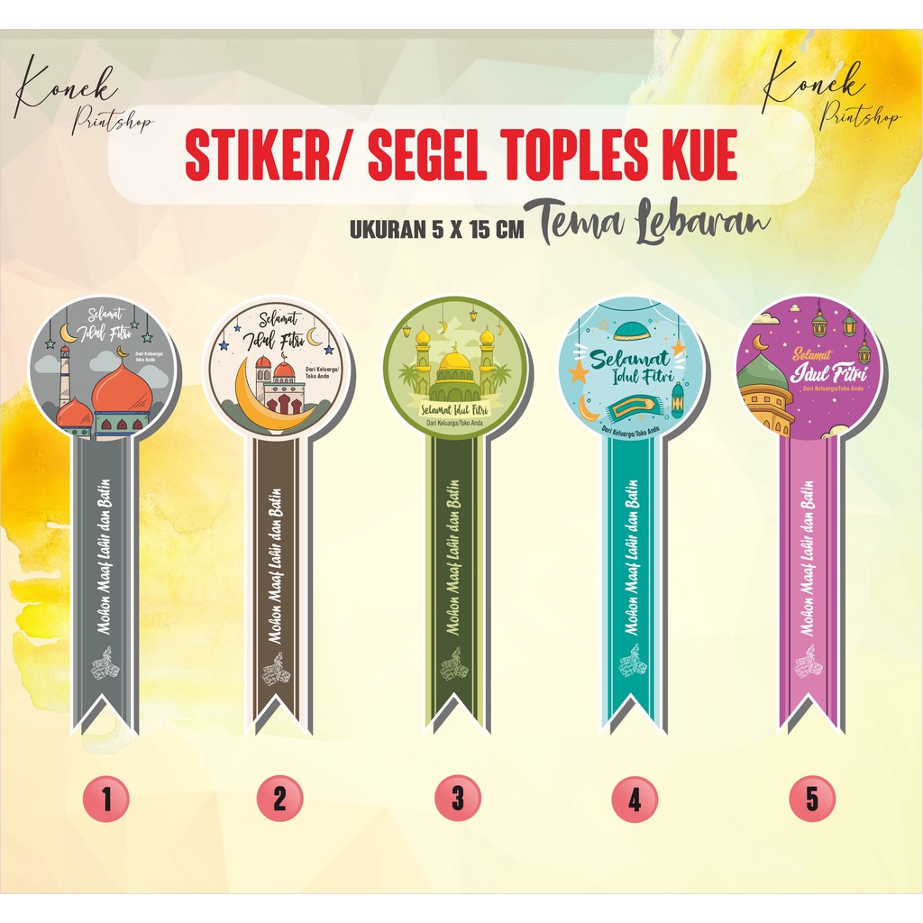 

Bisa Request Desain Stiker lebaran Stiker Toples Stiker Kue Lebaran Stiker Idul Fitri Stiker Kue Kering Stiker Hampers