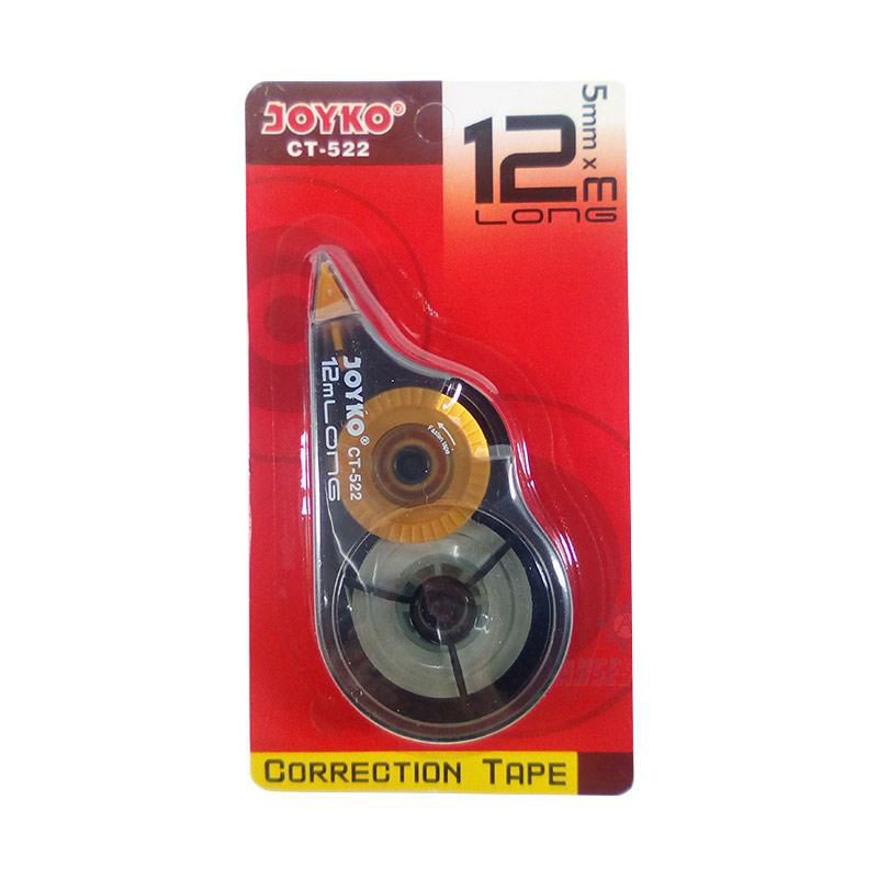 

Corretion tape Joyko CT-522 harga terera selusin isi 12 pcs