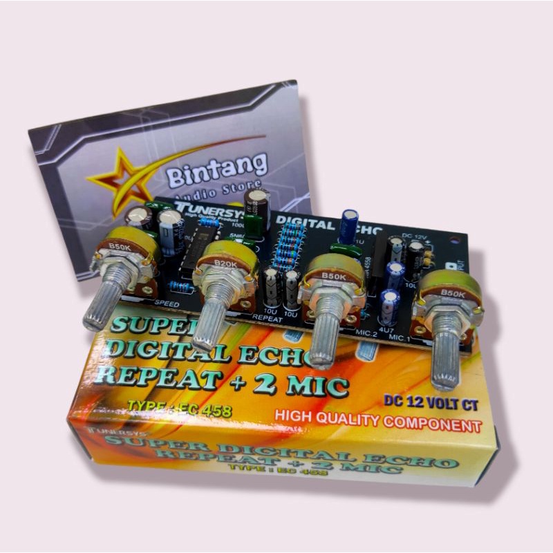 ECHO SUPER DIGITAL REPEAT+ 2 MIC digital echo repeat 2mic TUNERSYS