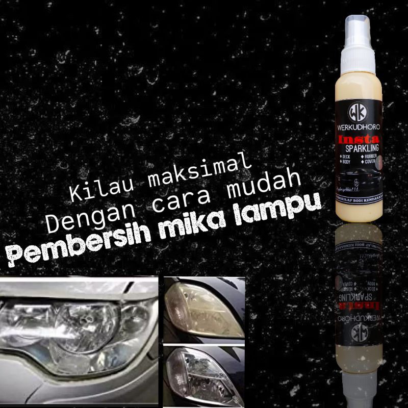 Pembersih headlamp yang menguning/kap/mesin/oli/dasboard/mobil/motor