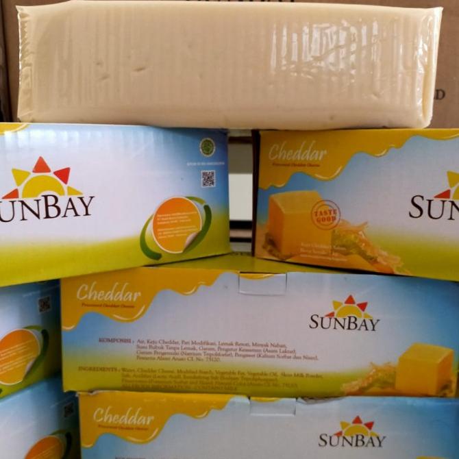 

Diskon Keju cheddar 2 kg sunbay+cheese Diskon