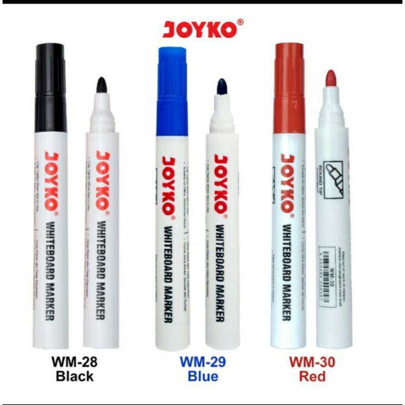 

Joyko Whiteboard Marker Spidol Papan Putih