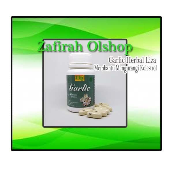 Kapsul Herbal Ekstrak Garlic Dr Liza - Obat Herbal liza Herbal asli