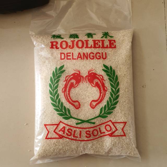 

Beras Rolele Delanggu kemasan 5kg